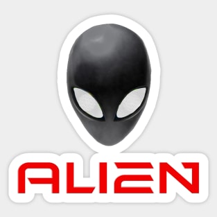 Space Aliens Extra Terrestrial UFO Sticker